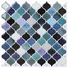 vidaXL Tile &Lambda;&alpha;&mu;&pi;&tau;ή&rho;&alpha; 10 &tau;&mu;&chi;. &Mu;&pi;&lambda;&epsilon; &Pi;&rho;ά&sigma;&iota;&nu;&omicron; 27 x 27 &epsilon;&kappa;.