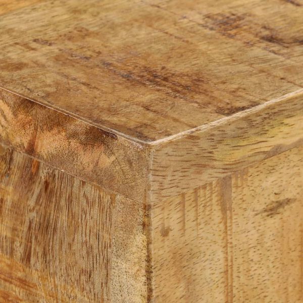 vidaXL Τραπέζι Κονσόλα 120 x 30 x 75 εκ. από Ακατέργαστο Ξύλο Μάνγκο