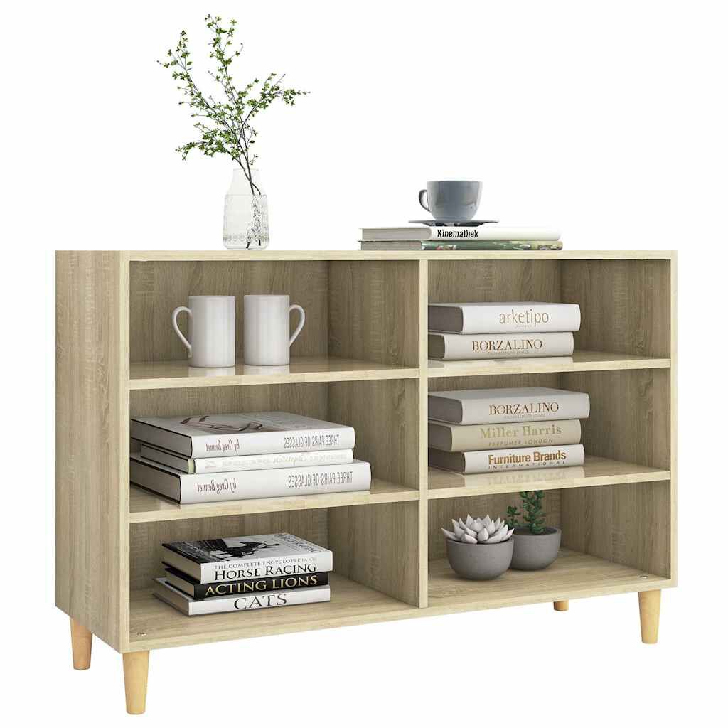 vidaXL Ραφιέρα Sonoma Δρυς 103,5 x 35 x 70 εκ. από Επεξεργ. Ξύλο
