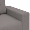 vidaXL Σετ Καναπέ με μαξιλάρι 2 pcs Taupe 221 x 78 x 80 εκ Ύφασμα