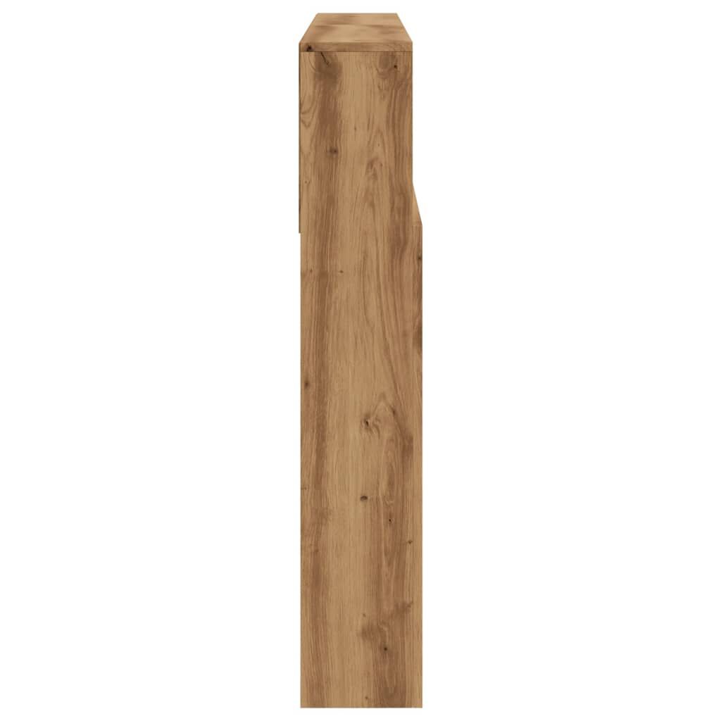 vidaXL Ντουλάπι κεφαλάρι Δρυς τεχνίτης 140x19x103,5 cm