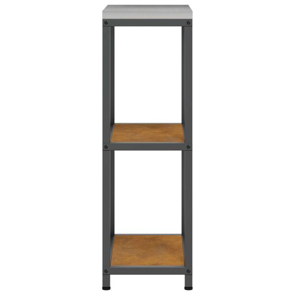 vidaXL Ράφι Αποθήκευσης Κουζίνας Ανθρακί 60 x 50 x 92 εκ. Ατσάλι