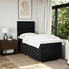 vidaXL &Kappa;&rho;&epsilon;&beta;ά&tau;&iota; Boxspring &mu;&epsilon; &Sigma;&tau;&rho;ώ&mu;&alpha; &Mu;&alpha;ύ&rho;&omicron; 80 x 200 &epsilon;&kappa;. &Upsilon;&phi;&alpha;&sigma;&mu;ά&tau;&iota;&nu;&omicron;