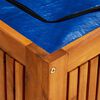 vidaXL Μπαούλο Αποθήκευσης Κήπου 150x50x58 εκ. από Μασίφ Ξύλο Ακακίας