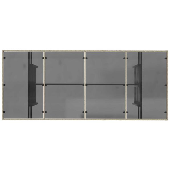 vidaXL Σετ Εξωτερικής Τραπέζης 7 pcs Ανοιχτό γκρι