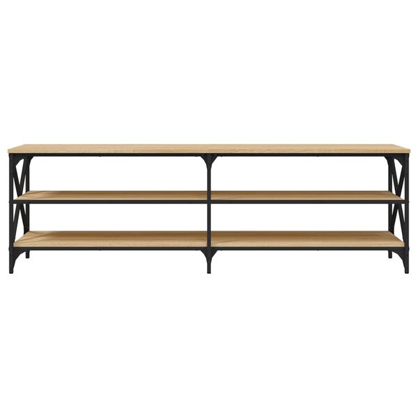 vidaXL Έπιπλο Τηλεόρασης Sonoma Δρυς 160x40x50 εκ. Επεξ. Ξύλο