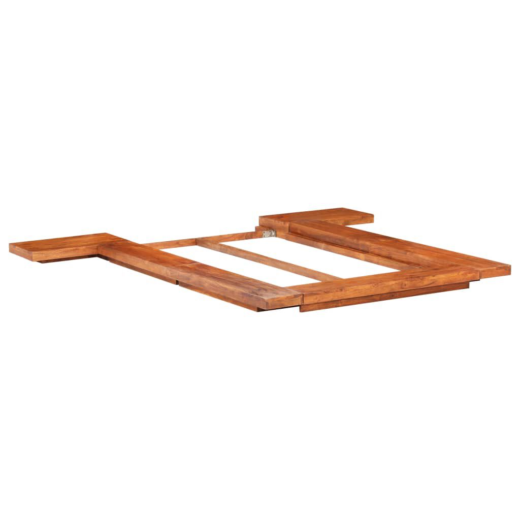 vidaXL Πλαίσιο Κρεβατιού Futon Ιαπωνικό 100x200 εκ. Μασίφ Ξύλο Ακακίας