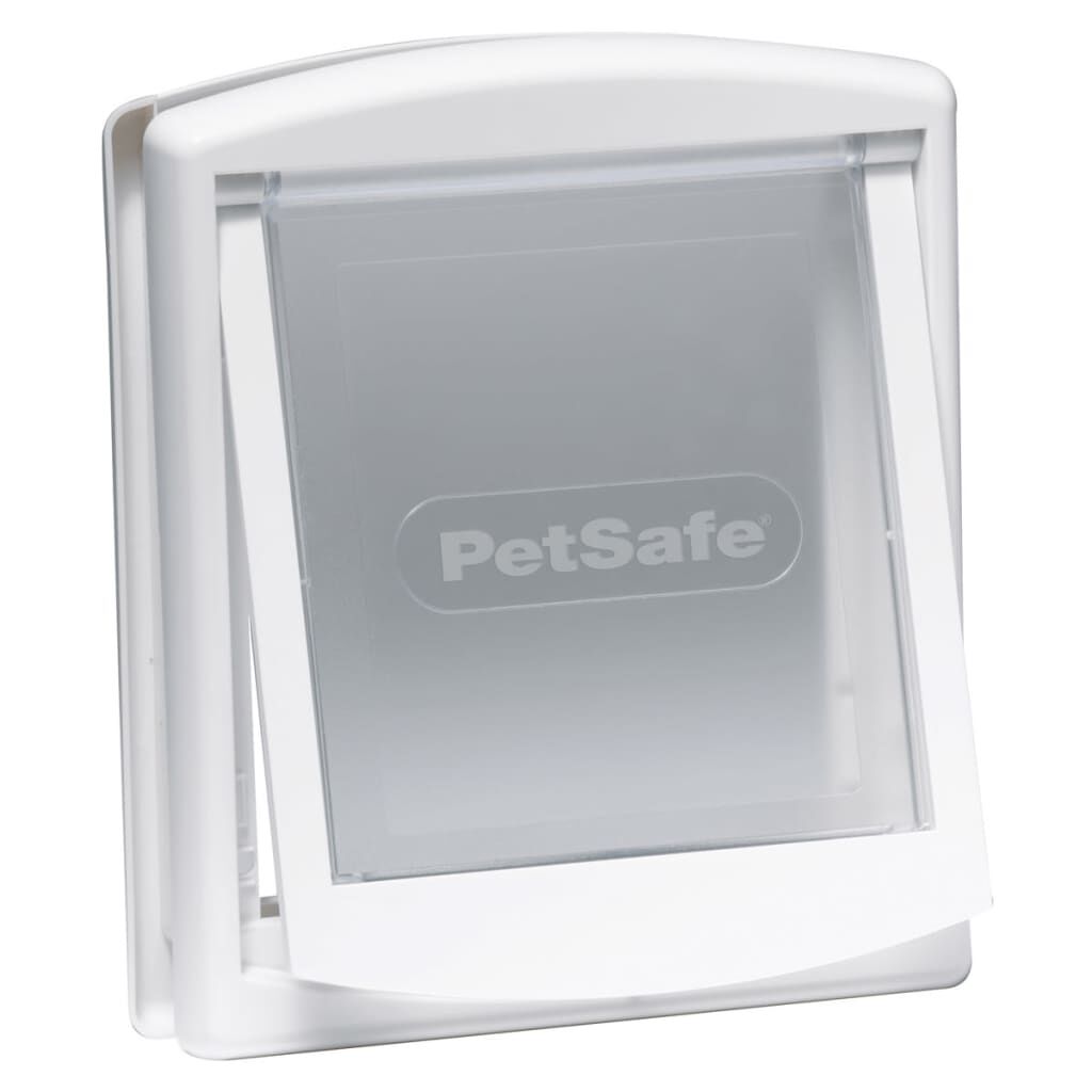 PetSafe Πόρτα Κατοικίδιου 2 Κατευθύνσεων 715 Μικρή Λευκή 17,8x15,2 εκ.
