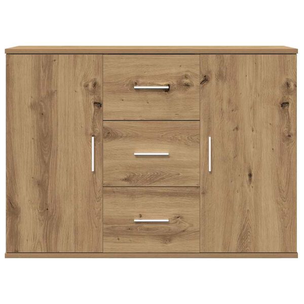 vidaXL Ντουλάπι Αρτισιανή Δρυς 90x29,5x65 εκ. από Επεξεργασμένο Ξύλο