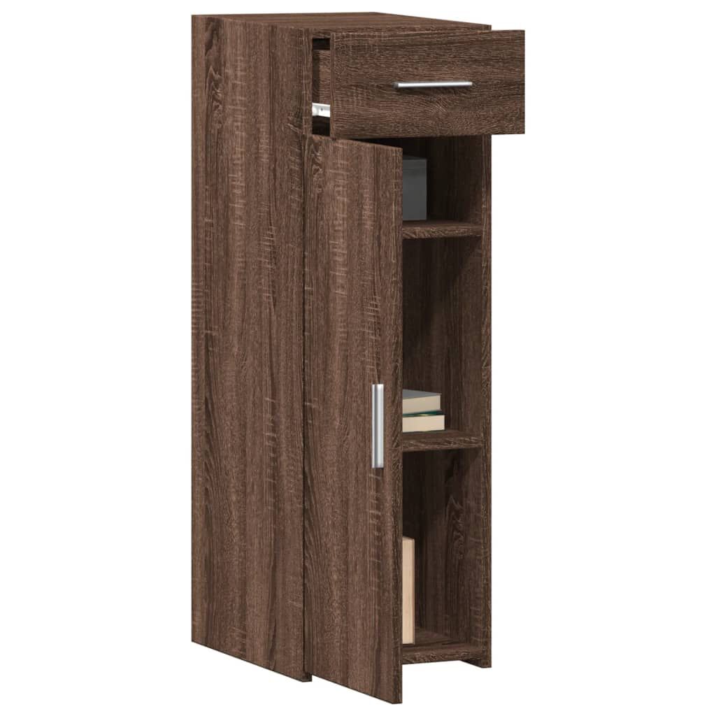 vidaXL Μπουφές Καφέ Δρυς 30x42,5x93 εκ. από Επεξεργασμένο Ξύλο