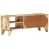 vidaXL Έπιπλο Τηλεόρασης 110 x 30 x 40 εκ. από Μασίφ Ξύλο Μάνγκο