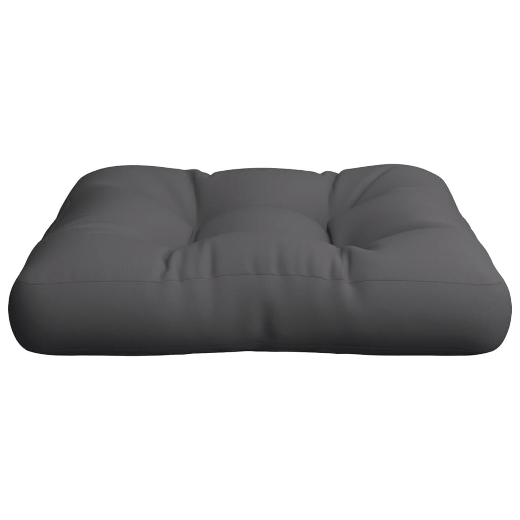 vidaXL Μαξιλάρι Παλέτας Γκρι 50 x 50 x 12 εκ. Υφασμάτινο