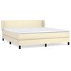vidaXL &Kappa;&rho;&epsilon;&beta;ά&tau;&iota; Boxspring &mu;&epsilon; &Sigma;&tau;&rho;ώ&mu;&alpha; &Kappa;&rho;&epsilon;&mu; 160x200&epsilon;&kappa;. &alpha;&pi;ό &Sigma;&upsilon;&nu;&theta;&epsilon;&tau;&iota;&kappa;ό &Delta;έ&rho;&mu;&alpha;