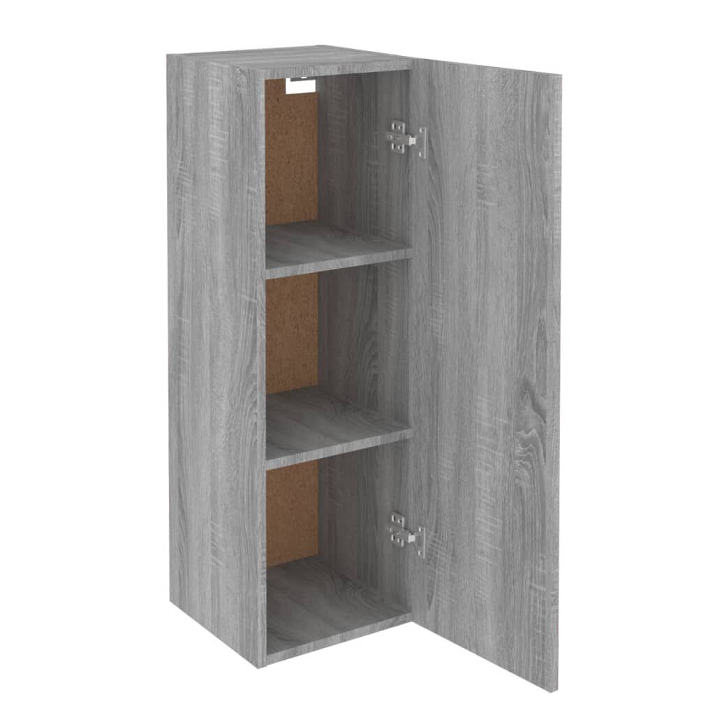 vidaXL Έπιπλο Τηλεόρασης Γκρι Sonoma 30,5x30x90 εκ. από Επεξεργ. Ξύλο