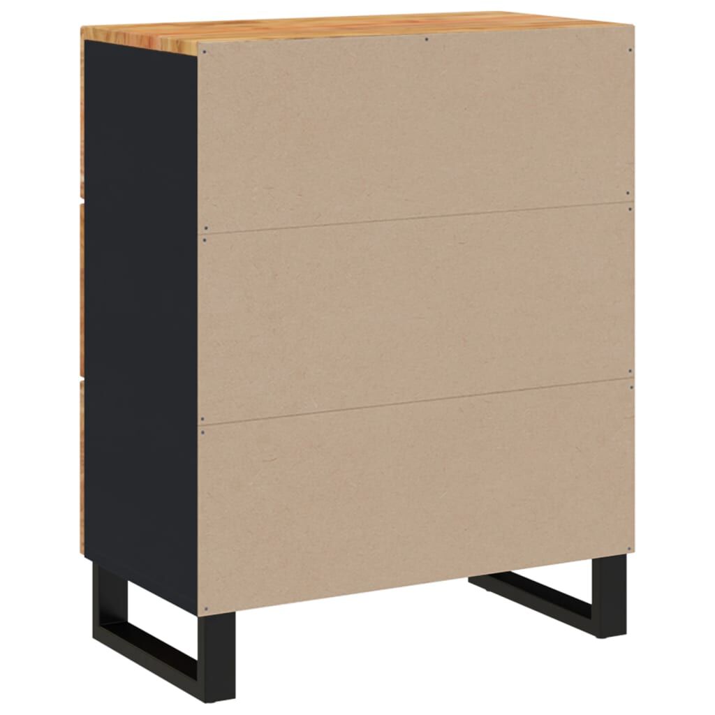 vidaXL Ντουλάπια 2 Τεμ. 60 x 33 x 75 εκ. από Μασίφ Ξύλο Ακακίας