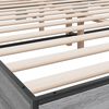 vidaXL Πλαίσιο Κρεβατιού Γκρι Sonoma 160x200 εκ. Επεξ. Ξύλο & Μέταλλο