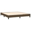 vidaXL &Kappa;&rho;&epsilon;&beta;ά&tau;&iota; Boxspring &mu;&epsilon; &Sigma;&tau;&rho;ώ&mu;&alpha; & LED &Sigma;&kappa;.&Kappa;&alpha;&phi;έ 180x200&epsilon;&kappa;. &Upsilon;&phi;&alpha;&sigma;&mu;ά&tau;&iota;&nu;&omicron;