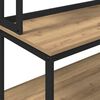 vidaXL &Rho;ά&phi;&iota; &Kappa;&omicron;&upsilon;&zeta;ί&nu;&alpha;&sigmaf; Artisan Oak 100 x 40 x 168 &epsilon;&kappa; &Epsilon;&pi;&epsilon;&xi;&epsilon;&rho;&gamma;&alpha;&sigma;&mu;έ&nu;&omicron; &xi;ύ&lambda;&omicron;