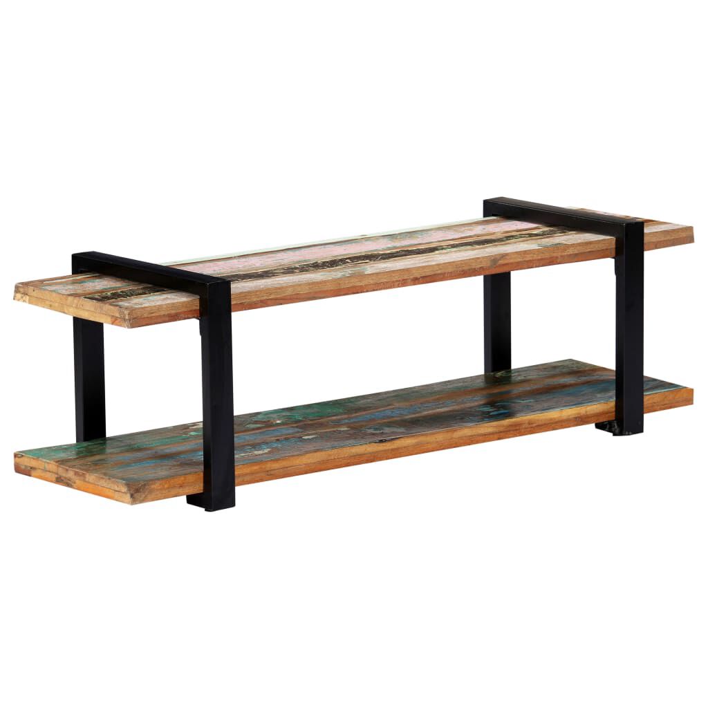 vidaXL Έπιπλο Τηλεόρασης 130 x 40 x 40 εκ. από Μασίφ Ανακυκλωμένο Ξύλο