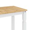 vidaXL Τραπεζαρία Corona Λευκό 180 x 90 x 75 εκ. από Μασίφ Ξύλο Πεύκου