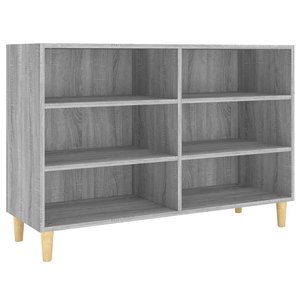 vidaXL Ραφιέρα Γκρι Sonoma 103,5 x 35 x 70 εκ. από Επεξεργασμένο Ξύλο