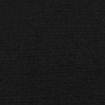 vidaXL Κεφαλάρι Κρεβατιού Μαύρο 90x5x78/88 εκ. Υφασμάτινο
