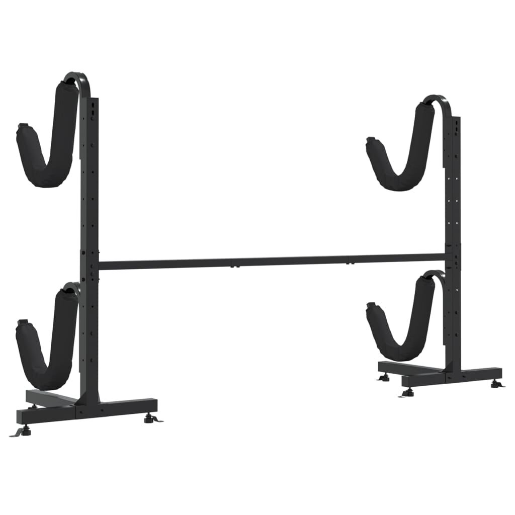 vidaXL Ράφι Αποθήκευσης Καγιάκ για 2 Καγιάκ 250x57x127,5 εκ. Ατσάλι