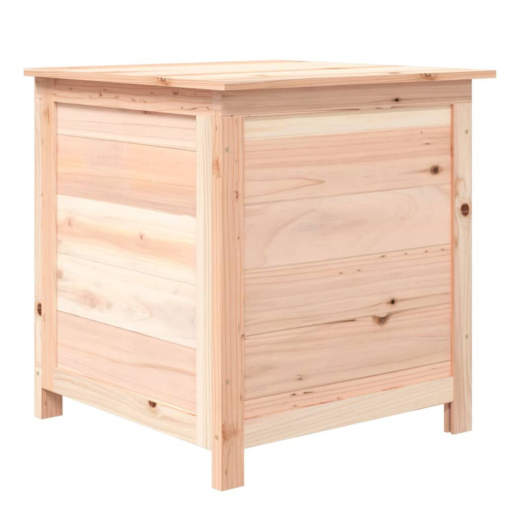 vidaXL Κουτί Μαξιλαριών Εξ. Χώρου 50x50x56 εκ. από Μασίφ Ξύλο Ελάτης