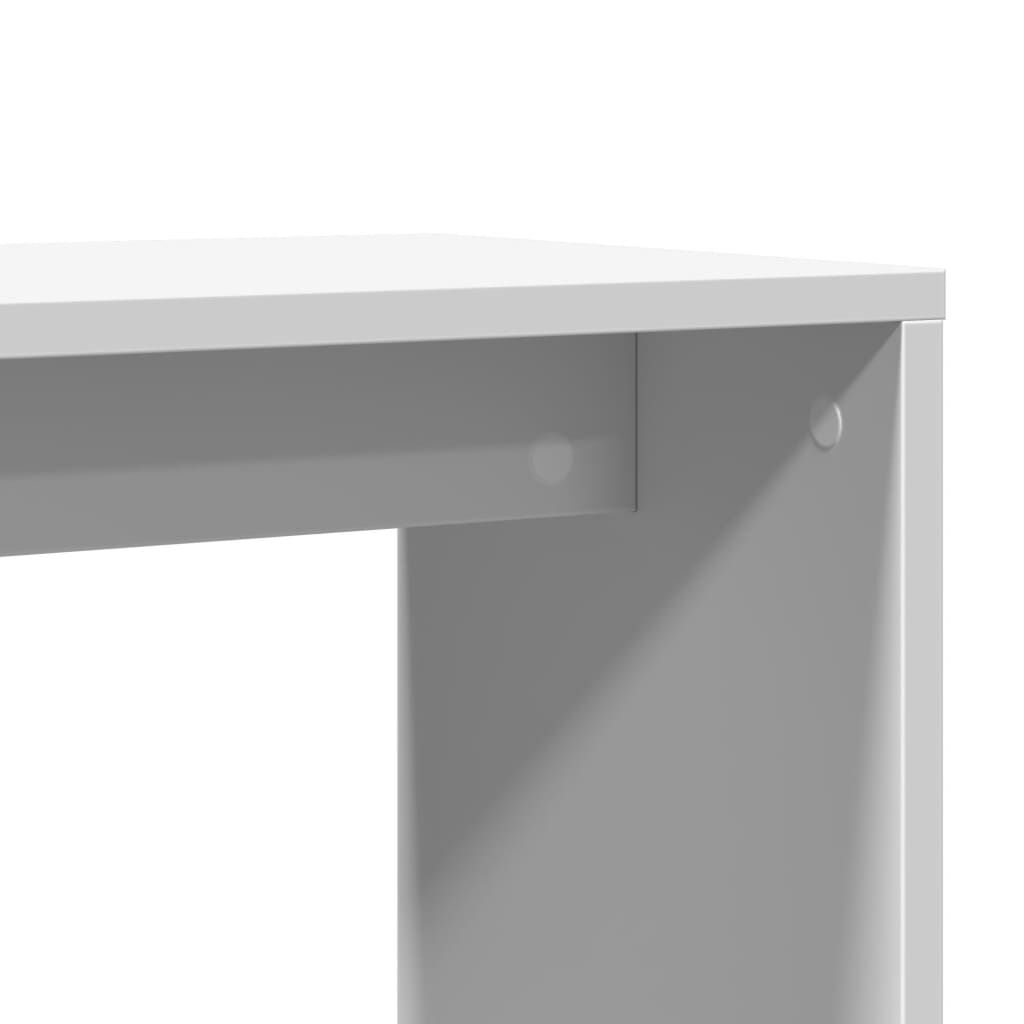 vidaXL Τραπέζια Βοηθητικά 2 τεμ. Λευκά 50x30x50 εκ. Επεξεργασμένο Ξύλο