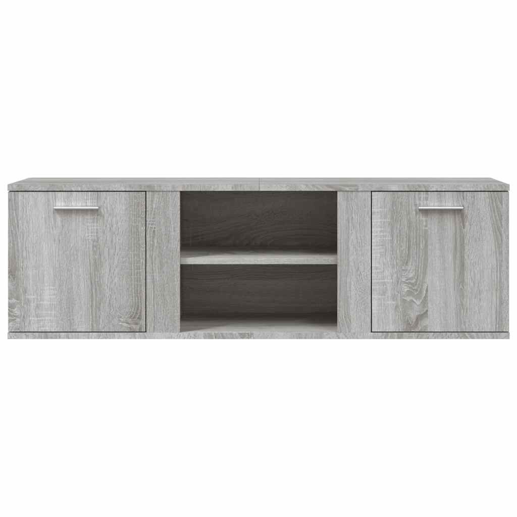 vidaXL Έπιπλο Τηλεόρασης Γκρι Sonoma 120 x 34 x 37 εκ. από Επεξ. Ξύλο
