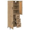 vidaXL Highboard &mu;&epsilon; &sigma;&upsilon;&rho;&tau;ά&rho;&iota; 2 pcs Artisan Oak &Epsilon;&pi;&epsilon;&xi;&epsilon;&rho;&gamma;&alpha;&sigma;&mu;έ&nu;&omicron; &xi;ύ&lambda;&omicron;