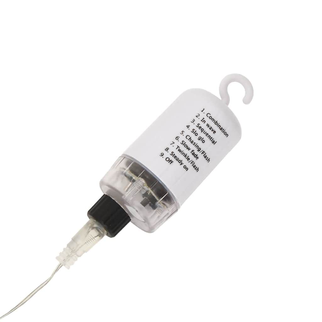 vidaXL Φωτάκια Χριστουγεννιάτικα 4 Τεμ. 140 LED Θερμό Λευκό 17 εκ.