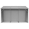 vidaXL Αποθήκη Κήπου Γκρι 277x279x179 εκ. από Γαλβανισμένο Ατσάλι