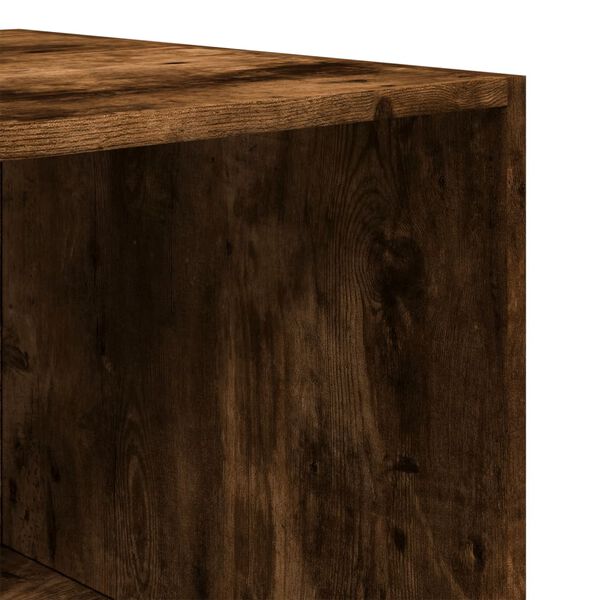 vidaXL Ντουλάπα Καπνιστή Δρυς 80x50x200 εκ. από Επεξεργασμένο Ξύλο