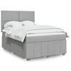 vidaXL &Kappa;&rho;&epsilon;&beta;ά&tau;&iota; Boxspring &mu;&epsilon; &Sigma;&tau;&rho;ώ&mu;&alpha; &Alpha;&nu;&omicron;&iota;&chi;&tau;ό &Gamma;&kappa;&rho;&iota; 140x200 &epsilon;&kappa;. &Upsilon;&phi;&alpha;&sigma;&mu;ά&tau;&iota;&nu;&omicron;