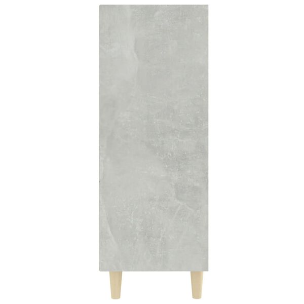 vidaXL Ντουλάπι Γκρι Σκυροδέματος 69,5x32,5x90 εκ. Επεξεργασμένο Ξύλο