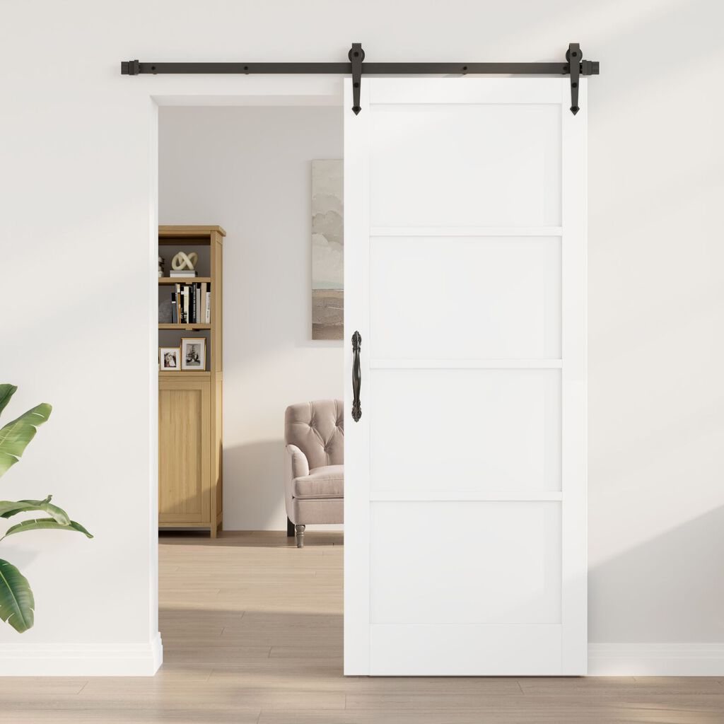 vidaXL Εσωτερική Πόρτα ORKDAL Λευκό 86 x 211 cm Κόντρα πλακέ