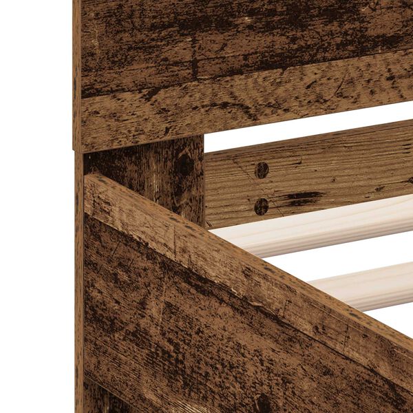 vidaXL Ξύλινο Κρεβάτι Ανακυκλωμένο Ξύλο 150 x 200 εκ. Ανθεκτικό