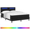 vidaXL &Kappa;&rho;&epsilon;&beta;ά&tau;&iota; &mu;&epsilon; &epsilon;&lambda;&alpha;&tau;ή&rho;&iota;&alpha; &Mu;&alpha;ύ&rho;&omicron; 140 x 190 cm &Tau;&epsilon;&chi;&nu;&eta;&tau;ό &delta;έ&rho;&mu;&alpha;