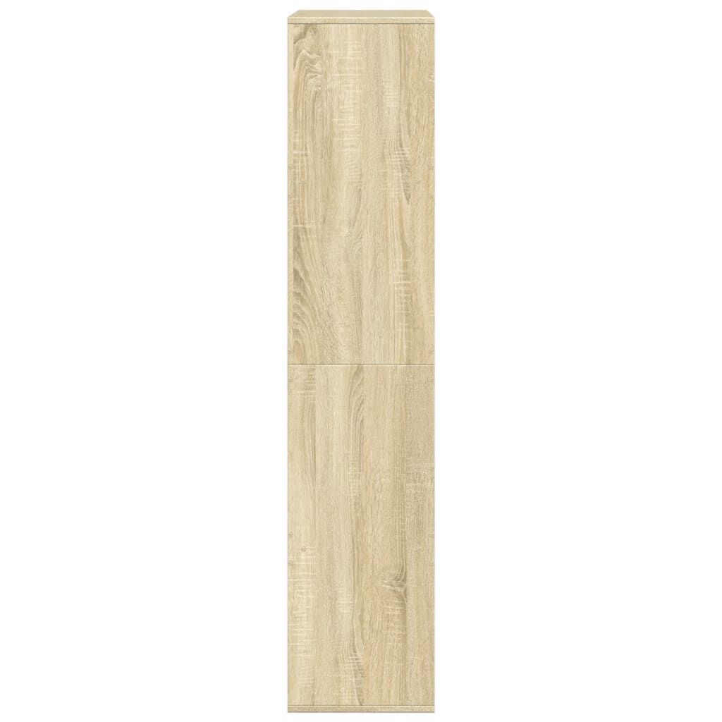 vidaXL Βιβλιοθήκη/Διαχωριστικό Χώρου Δρυς 100x33x155,5 εκ. Επεξ. Ξύλο