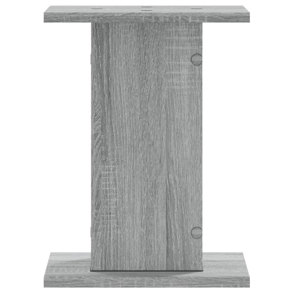 vidaXL Βάσεις Ηχείων 2 Τεμ. Γκρι Sonoma 30x30x40εκ. Επεξεργασμένο Ξύλο