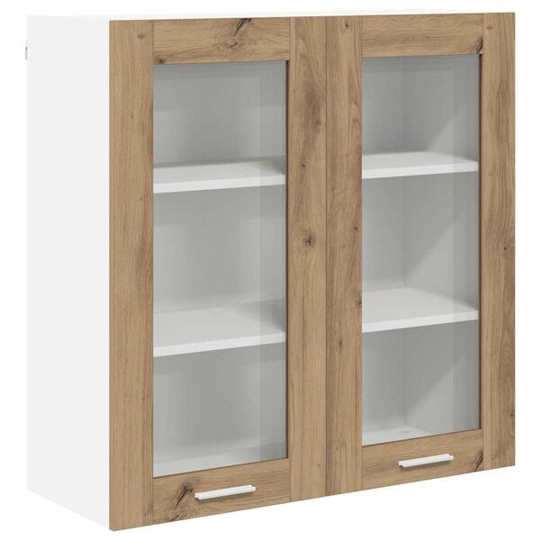 vidaXL &Kappa;&rho;&epsilon;&mu;&alpha;&sigma;&tau;ό &nu;&tau;&omicron;&upsilon;&lambda;ά&pi;&iota; &mu;&epsilon; &alpha;&pi;&omicron;&theta;ή&kappa;&epsilon;&upsilon;&sigma;&eta; Artisan Oak 80 x 31 x 80 &epsilon;&kappa;.