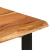 vidaXL Τραπεζαρία 110 x 50 x 76 εκ. από Μασίφ Ξύλο Ακακίας