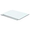 vidaXL Ράφια Πάνελ 2 τεμ. Διάφανα 40 x 25 εκ. Γυάλινα