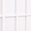 vidaXL Παραβάν Ιαπωνικού Στιλ με 4 Πάνελ Πτυσσόμενο Λευκό 160x170 εκ.