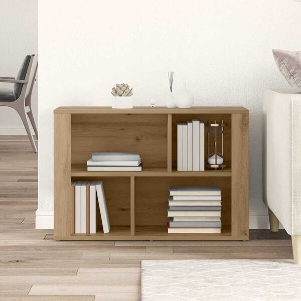 vidaXL &Pi;&lambda;&alpha;ϊ&nu;ό &gamma;&rho;&alpha;&phi;&epsilon;ί&omicron; Artisan Oak 80 x 30 x 53 &epsilon;&kappa;. &Epsilon;&pi;&epsilon;&xi;&epsilon;&rho;&gamma;&alpha;&sigma;&mu;έ&nu;&omicron; &xi;ύ&lambda;&omicron;
