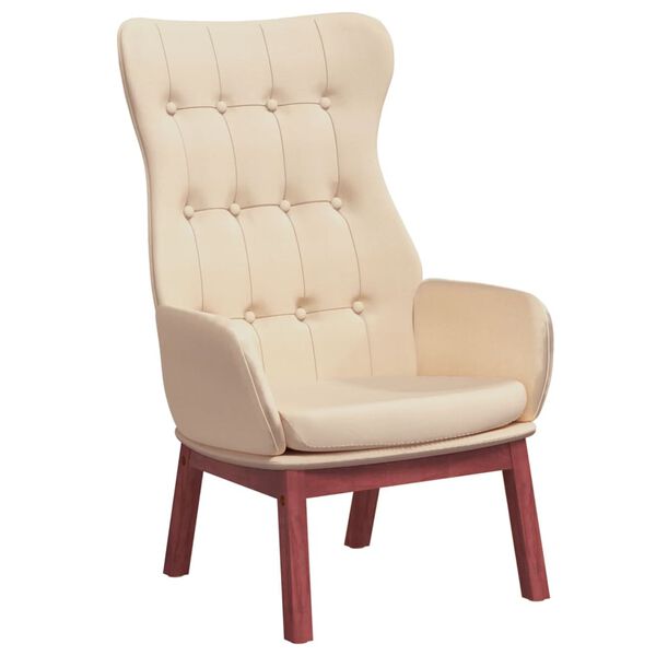 vidaXL &Pi;&omicron;&lambda;&upsilon;&theta;&rho;ό&nu;&alpha; Relax &Kappa;&rho;&epsilon;&mu; &Upsilon;&phi;&alpha;&sigma;&mu;ά&tau;&iota;&nu;&eta;