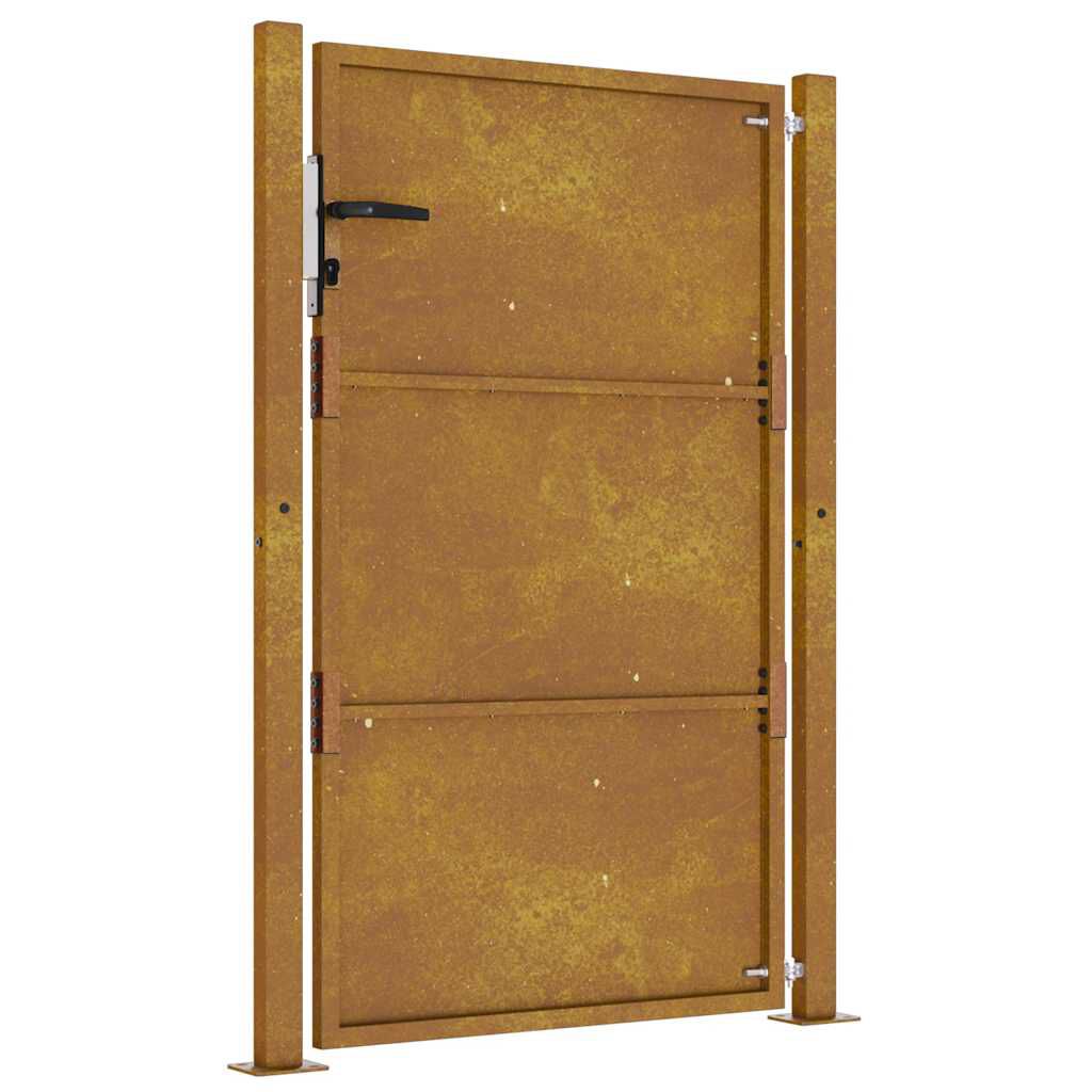 vidaXL Πύλη Κήπου 105 x 130 εκ. από Ατσάλι Corten