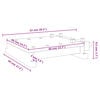 vidaXL Επιφάνεια Πάγκου Εργ. με Μέγγενη 52x44x9,5εκ Μασίφ Ξύλο Ακακίας