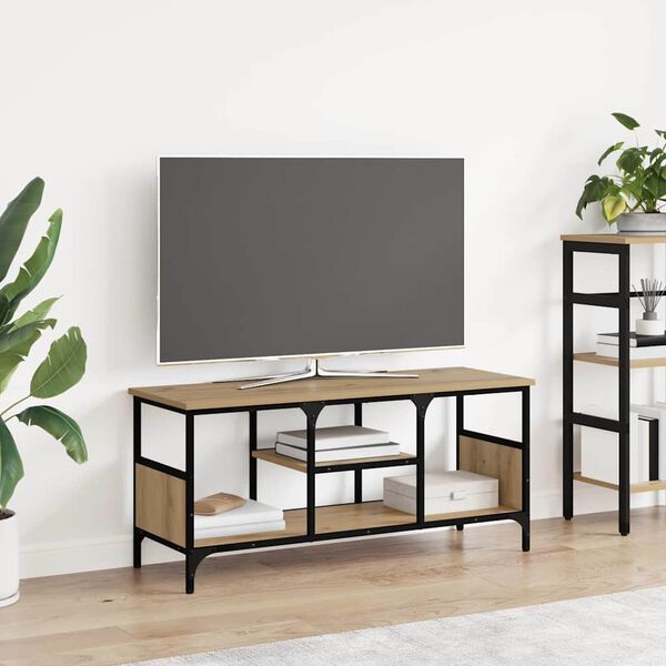 vidaXL &Nu;&tau;&omicron;&upsilon;&lambda;ά&pi;&iota; TV Artisan Oak 100 x 35 x 45 &epsilon;&kappa;.